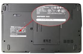 Laptop label example