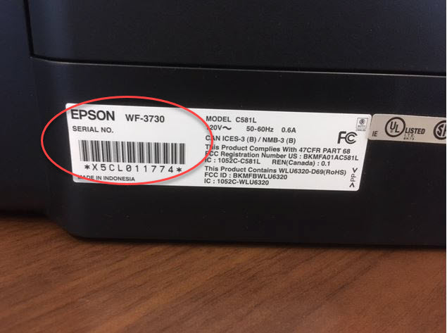 Headphone label example